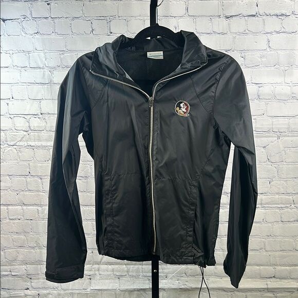 🖤 Columbia Florida State Seminoles Windbreaker Rain Jacket – XS - Picture 1 of 3
